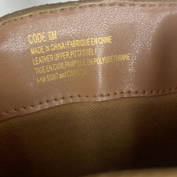 Saks Fifth Avenue Tan Suede Ankle Boots - Picture 7 of 9